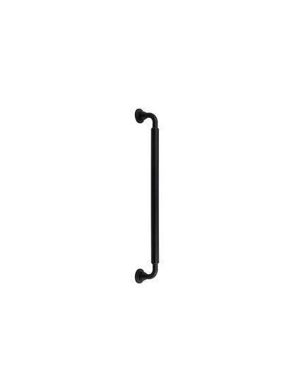 Lily Appliance Pull - 12 inch Center-to-Center in Flat Black.